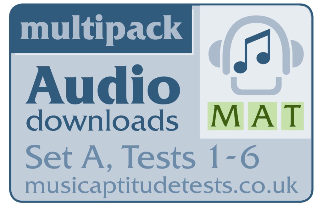 Multipack Music Aptitude Practice Test downloads 
