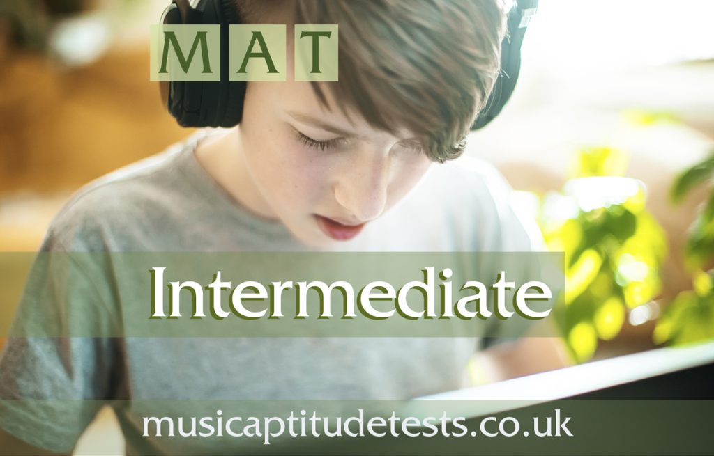 Music Aptitude Test – Intermediate 11 Plus practice test digital downloads
